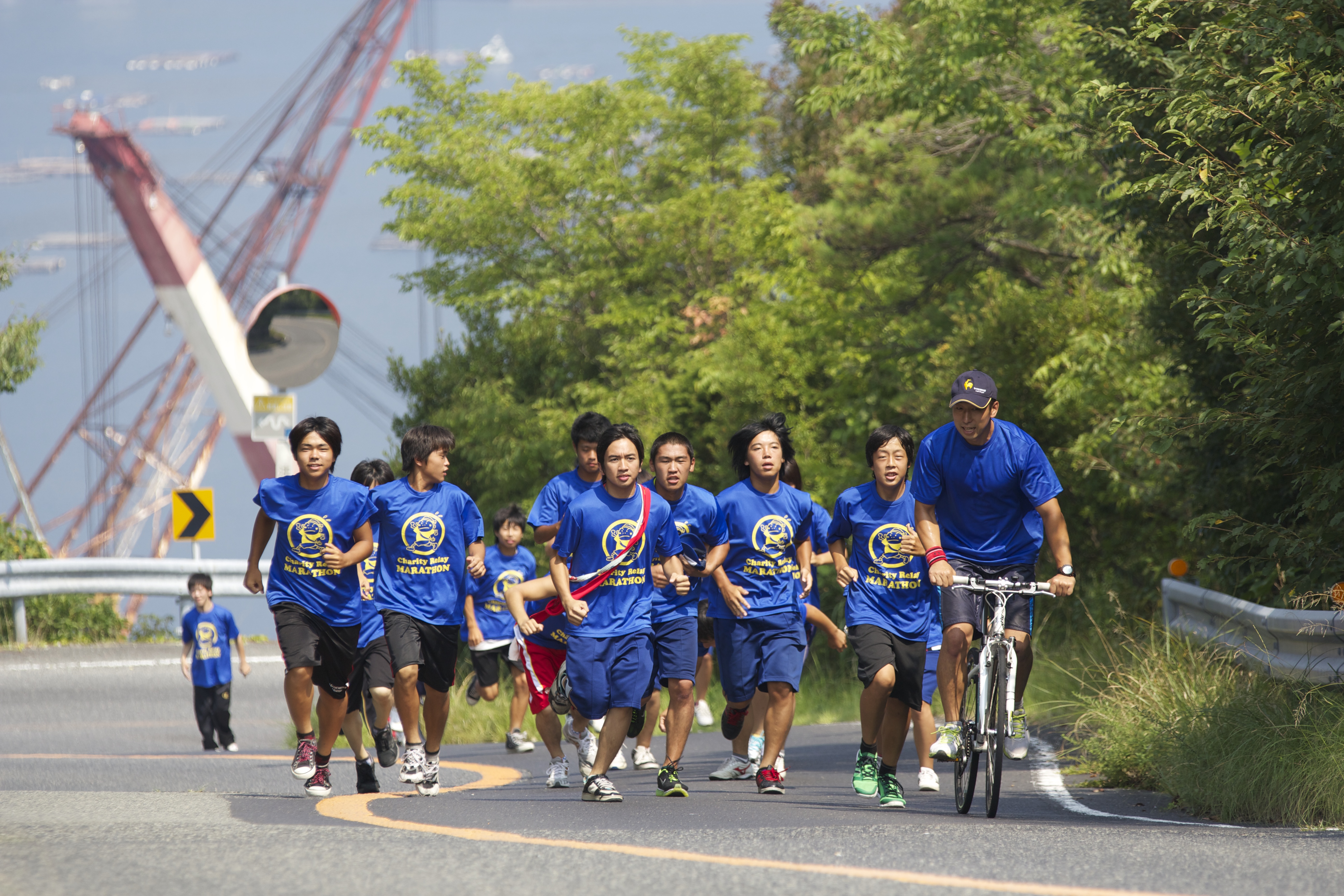 大阪府N高等学校ﾂｱｰｵﾌﾞ淡路島ﾁｬﾘﾃｨｰﾘﾚｰﾏﾗｿﾝ様【2013】