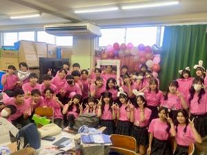 神奈川県T高等学校1年4組様【2023】　納期ギリギリでネーム入れにご対応下さいました