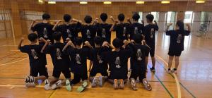 神奈川県K高等学校バレーボール部様【2024】部活Tシャツ