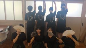 愛知県I高等学校書道部様【2026】毎年、公式ユニフォームとして着用しています