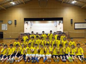 北海道A中学校バドミントン部様【2025】チームTシャツ2025ver.