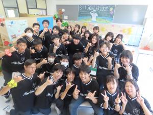 埼玉県S中学校様文化祭クラスTシャツ